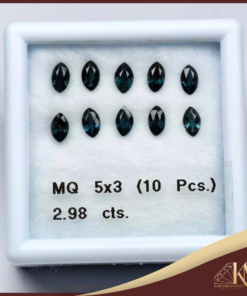 พลอยมาคี สีเขียวส่อง 2.98 กะรัต